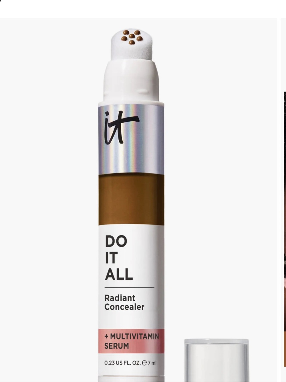 New IT Cosmetics Do It All Radiant Concealer - 520 rich deep neutral